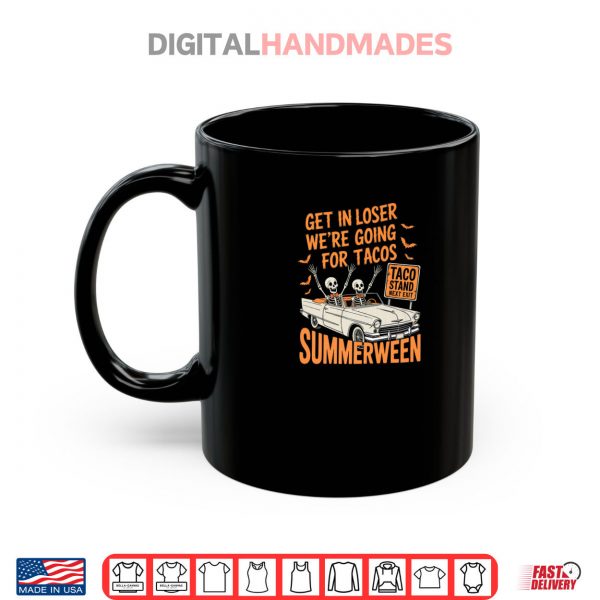 Mug Summerween Funny Skeleton Taco Ride Spooky Season Humor Shirt digitalhandmades