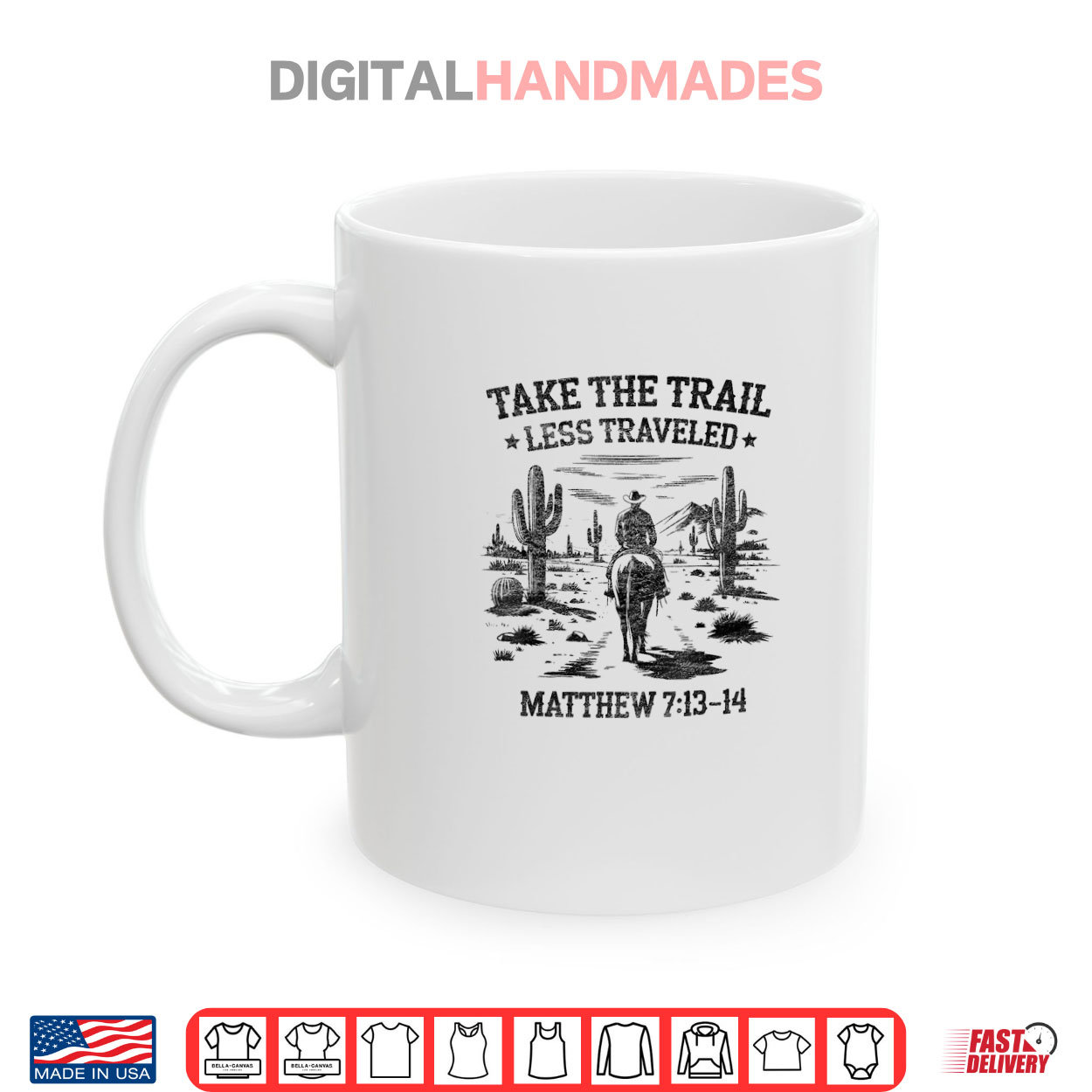 Take the Trail Less Traveled Western Cowboy VBS Shirt Take the Trail Less Traveled Western Cowboy VBS Shirt