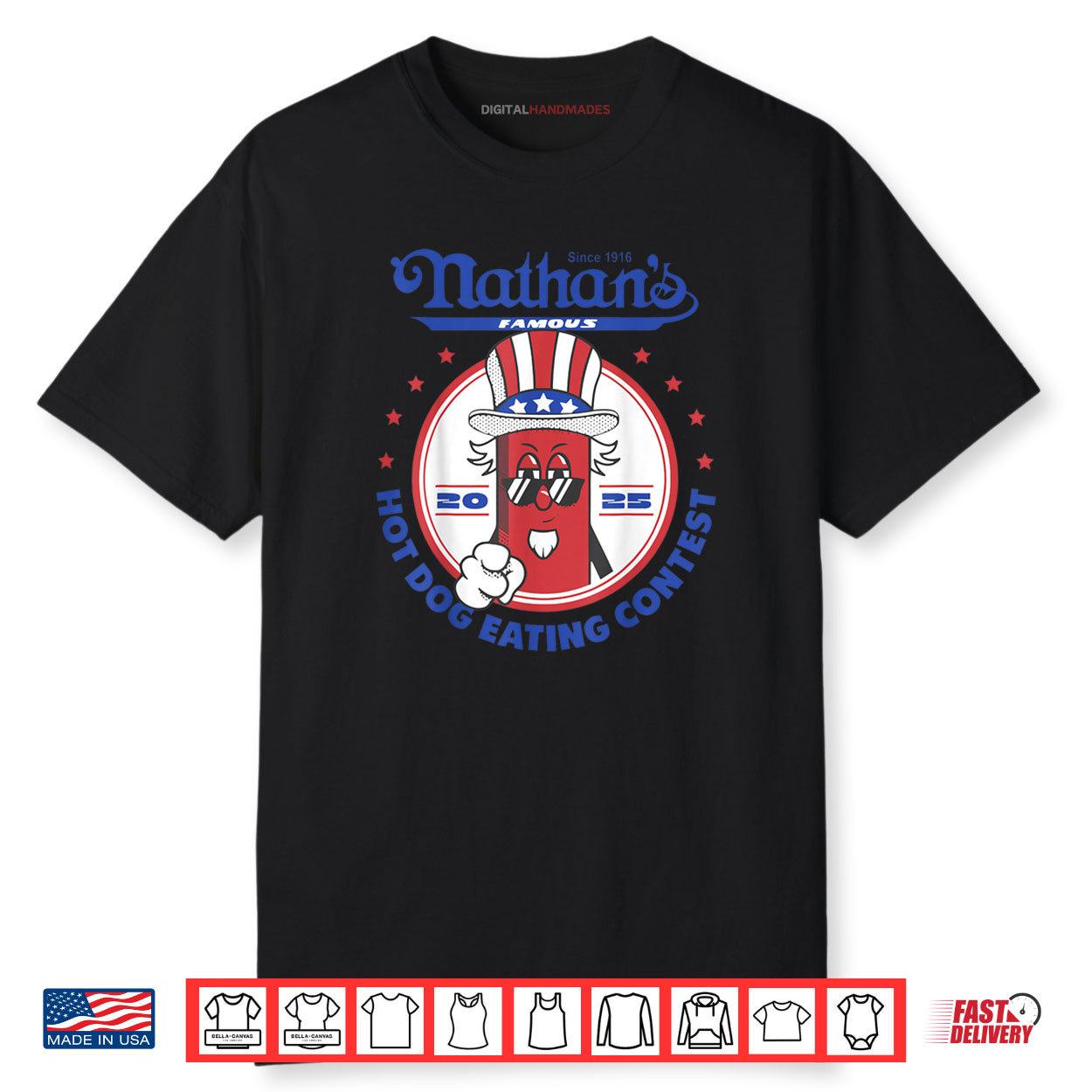 Nathan’s Famous Hot Dog Eating Contest Shirt