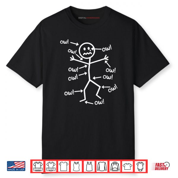 Ow Ow Ow Ow Ow Ow Ow Character Shirt