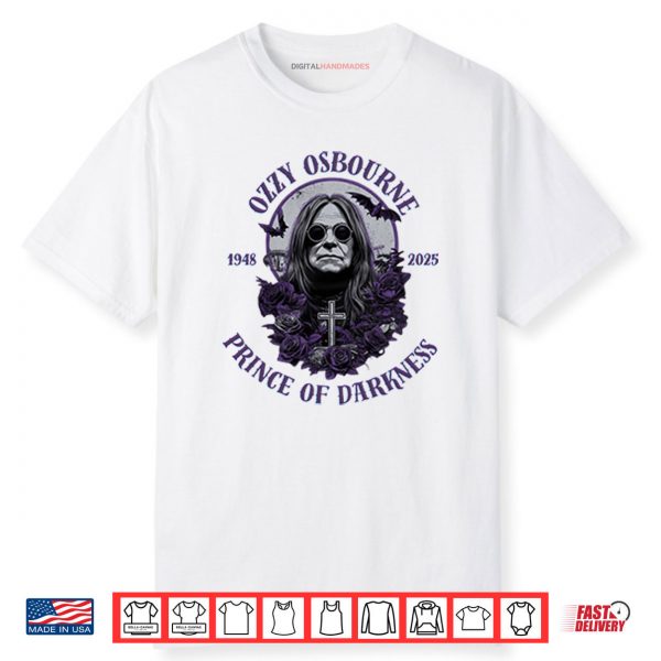 Ozzy Osbourne Prince Of Darkness Shirt