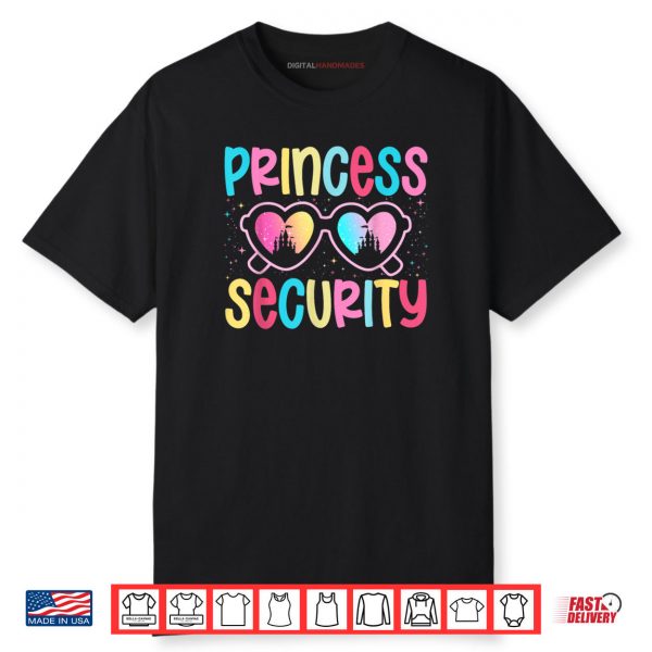 Princess Security Protection Halloween Birthday Shirt