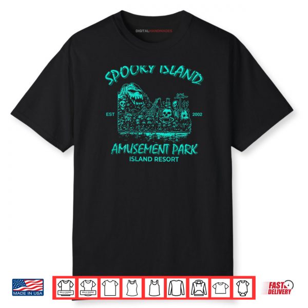 Retro Spooky Skull Funny Shirt