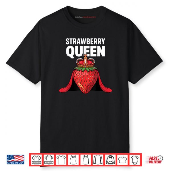 Strawberry Art For Women Girls Fruit Strawberry Lover Shirt