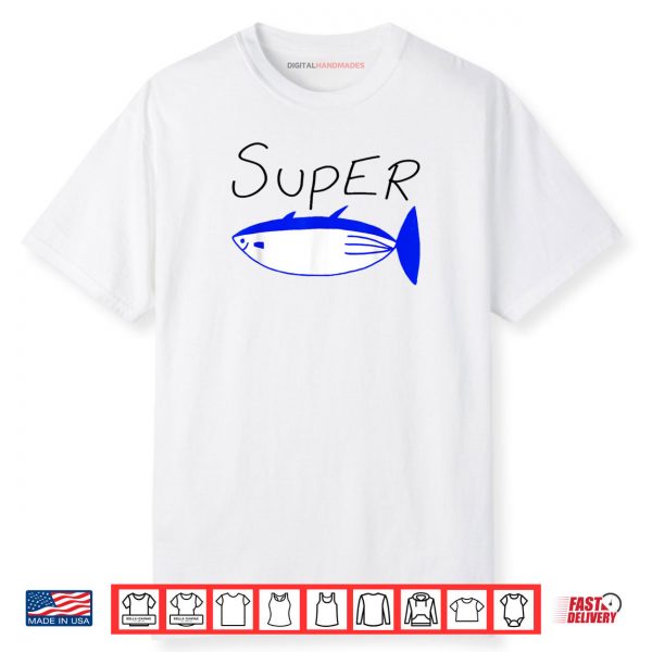 Super Tuna Drawing Tuna Fish Shirt