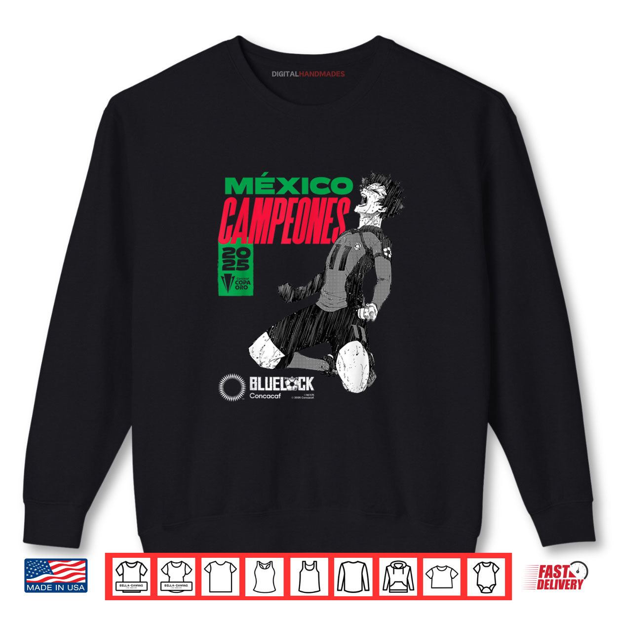 2025 CONCACAF vs Blue Lock Mexico Gold Cup Champions Shirt 2025 CONCACAF vs Blue Lock Mexico Gold Cup Champions Shirt