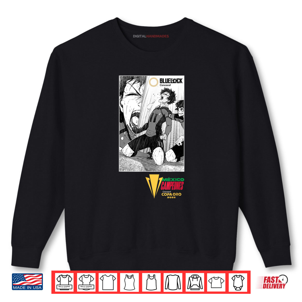 2025 CONCACAF x Blue Lock USA Gold Cup Champions Shirt 2025 CONCACAF x Blue Lock USA Gold Cup Champions Shirt