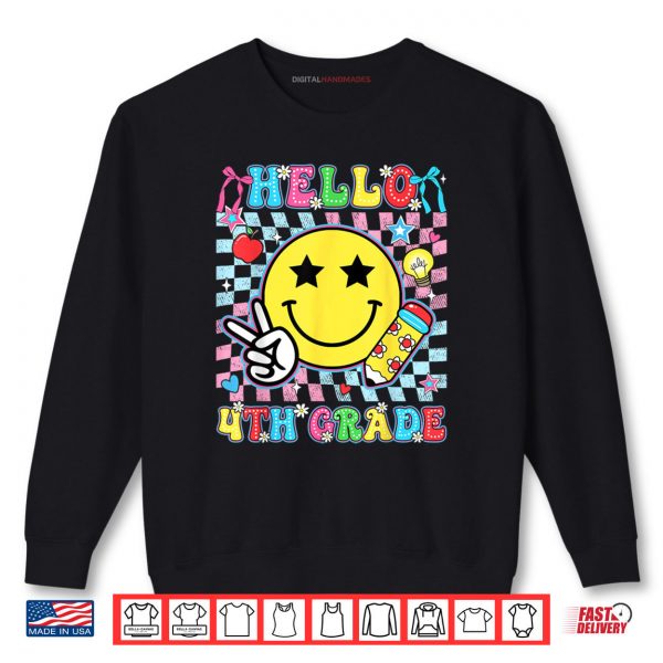 Sweatshirt 4th Grade For Boys Girls Teacher Fourth Grade Back to School Shirt digitalhandmades