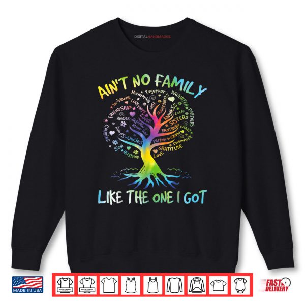 Sweatshirt Aint No Family Like The One I Got Matching Family Reunion Shirt digitalhandmades