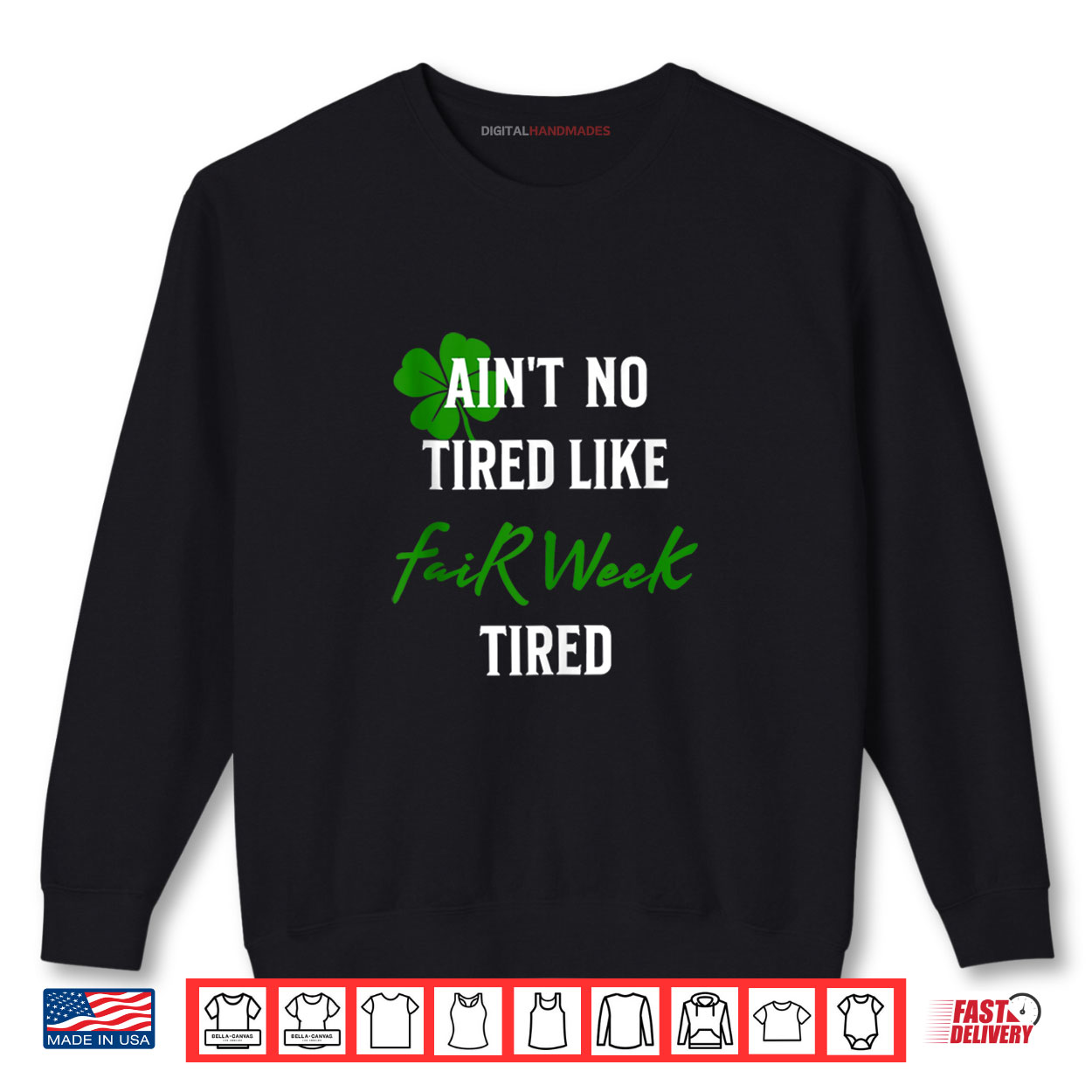 Ain’t No Tired Like Fair Week Tired Funny Shirt Ain’t No Tired Like Fair Week Tired Funny Shirt