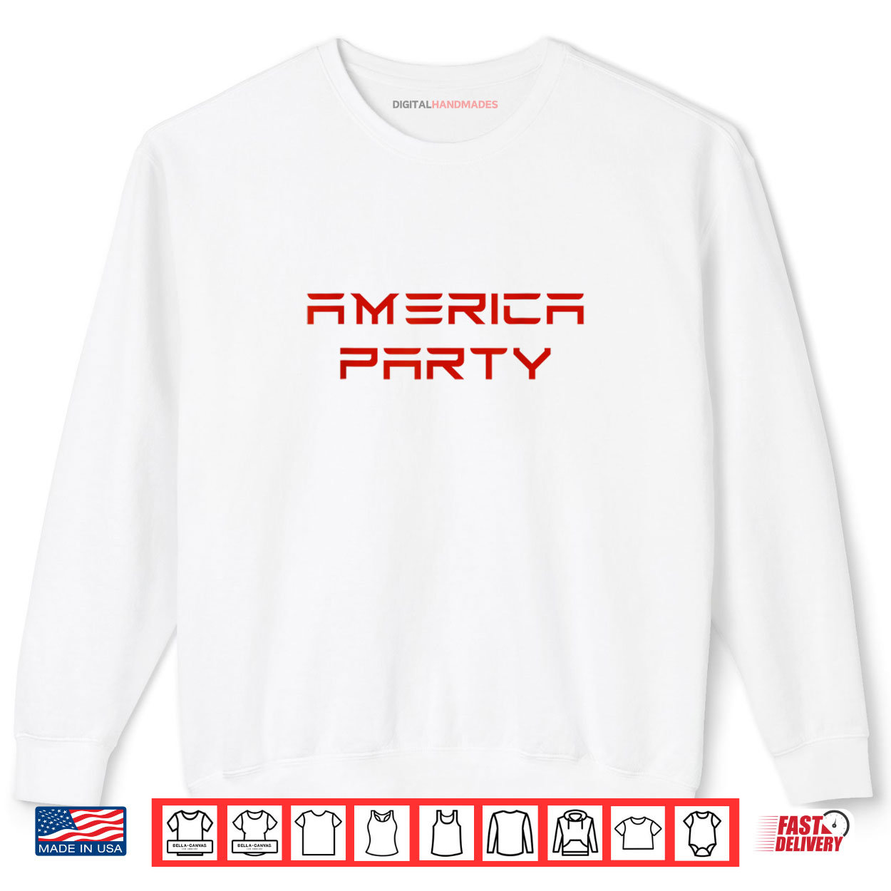 America Party 2028 President Election Campaign New Party Shirt America Party 2028 President Election Campaign New Party Shirt