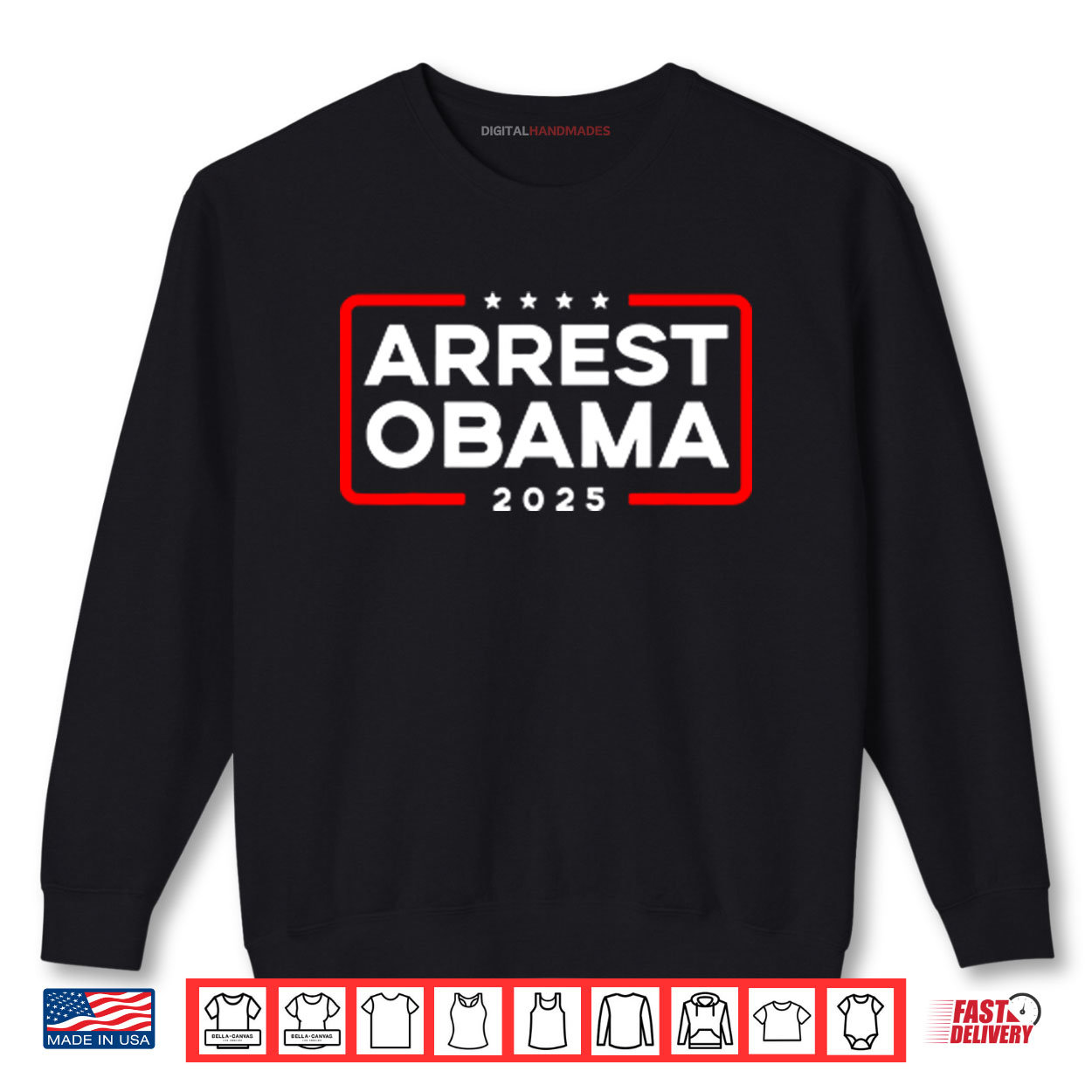 Arrest Obama 2025 Shirt Arrest Obama 2025 Shirt