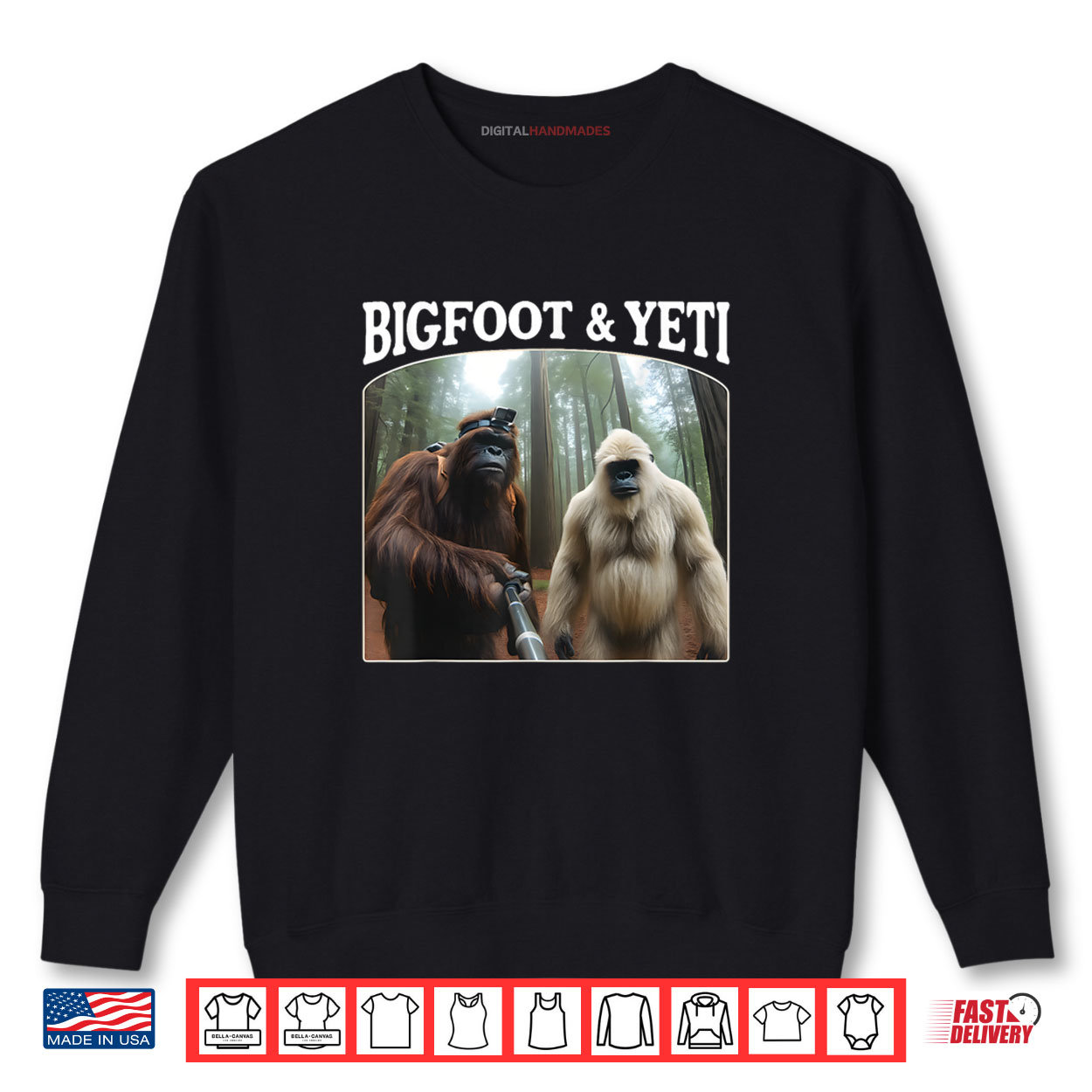Bigfoot & Yeti Funny Sasquatch Bigfoot Vlogs for Hikers Shirt Bigfoot & Yeti Funny Sasquatch Bigfoot Vlogs for Hikers Shirt