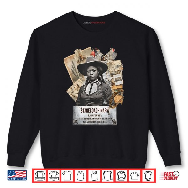 Sweatshirt Black Cowgirl Western Rodeo Black History Texas Shirt digitalhandmades