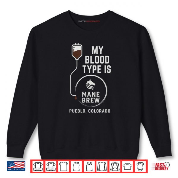 Blood Type is Coffee Shirt
