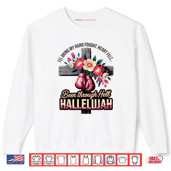 Sweatshirt Brandon Hard Fought Hallelujah Praise Jesus Christian Shirt digitalhandmades