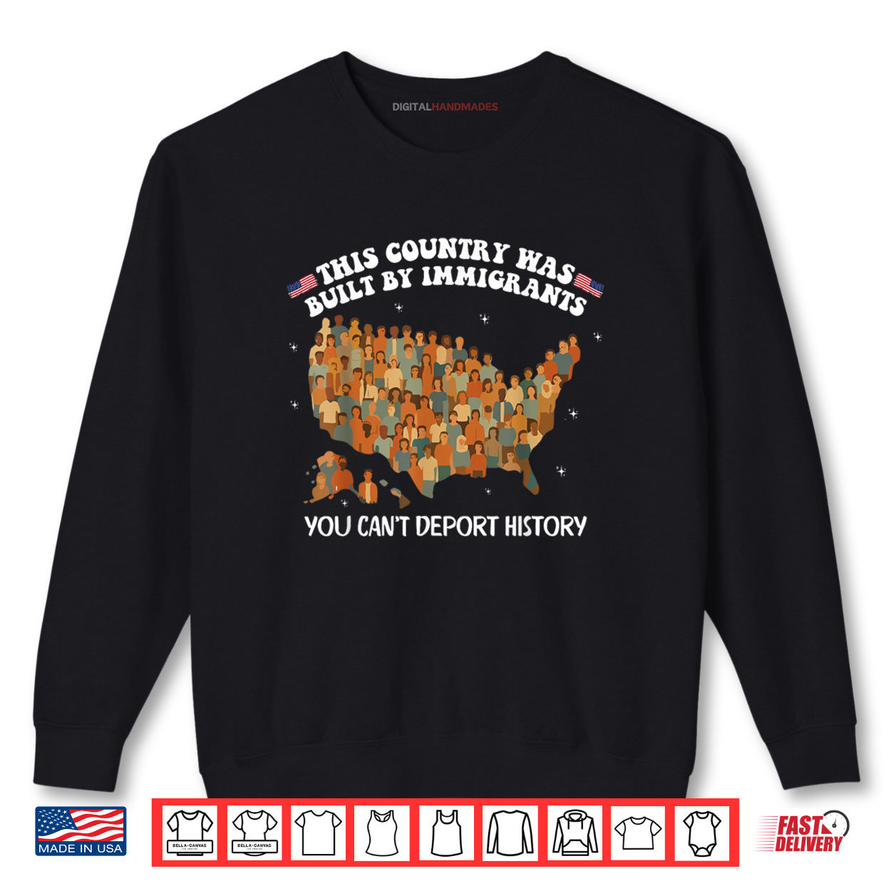 Built By Immigrants You Can’t Deport History Abolish ICE Shirt Built By Immigrants You Can’t Deport History Abolish ICE Shirt
