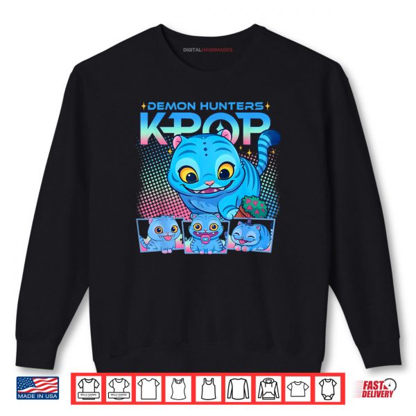 Sweatshirt Cat Cute K Pop Demon Hunter digitalhandmades