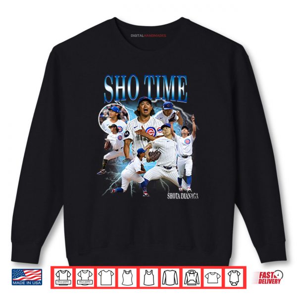Sweatshirt Chicago Cubs Shota Imanaga ‘Sho Time Shirt digitalhandmades