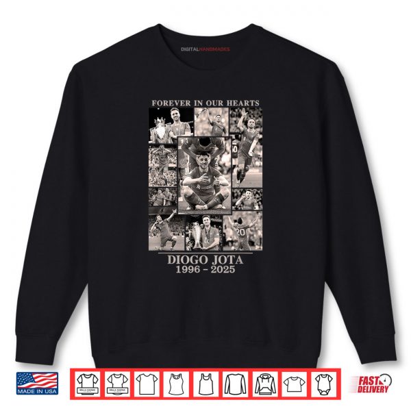 Sweatshirt Diogo Jota Memory Diogo Jota Memorial 1996–2025 Shirt digitalhandmades