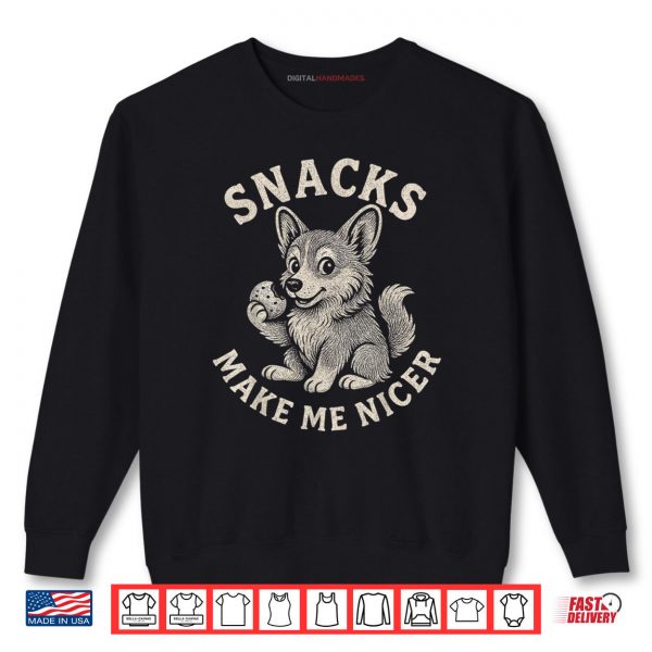 Funny Corgi Snacks Quote Cookie Humor Cute Puppy Art Shirt 1 Sweatshirt Funny Corgi Snacks Quote Cookie Humor Cute Puppy Art Shirt digitalhandmades