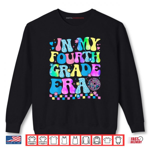 Sweatshirt Groovy In My Fourth Grade Era 4th Grade Back to School Shirt digitalhandmades