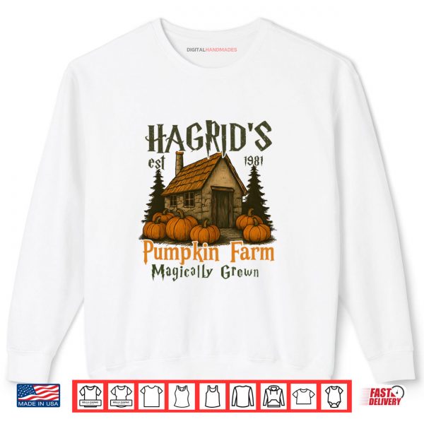 Hagrids Pumpkins Farm Grown Halloween Witch Spooky Season Shirt 1 Sweatshirt Hagrids Pumpkins Farm Grown Halloween Witch Spooky Season Shirt digitalhandmades