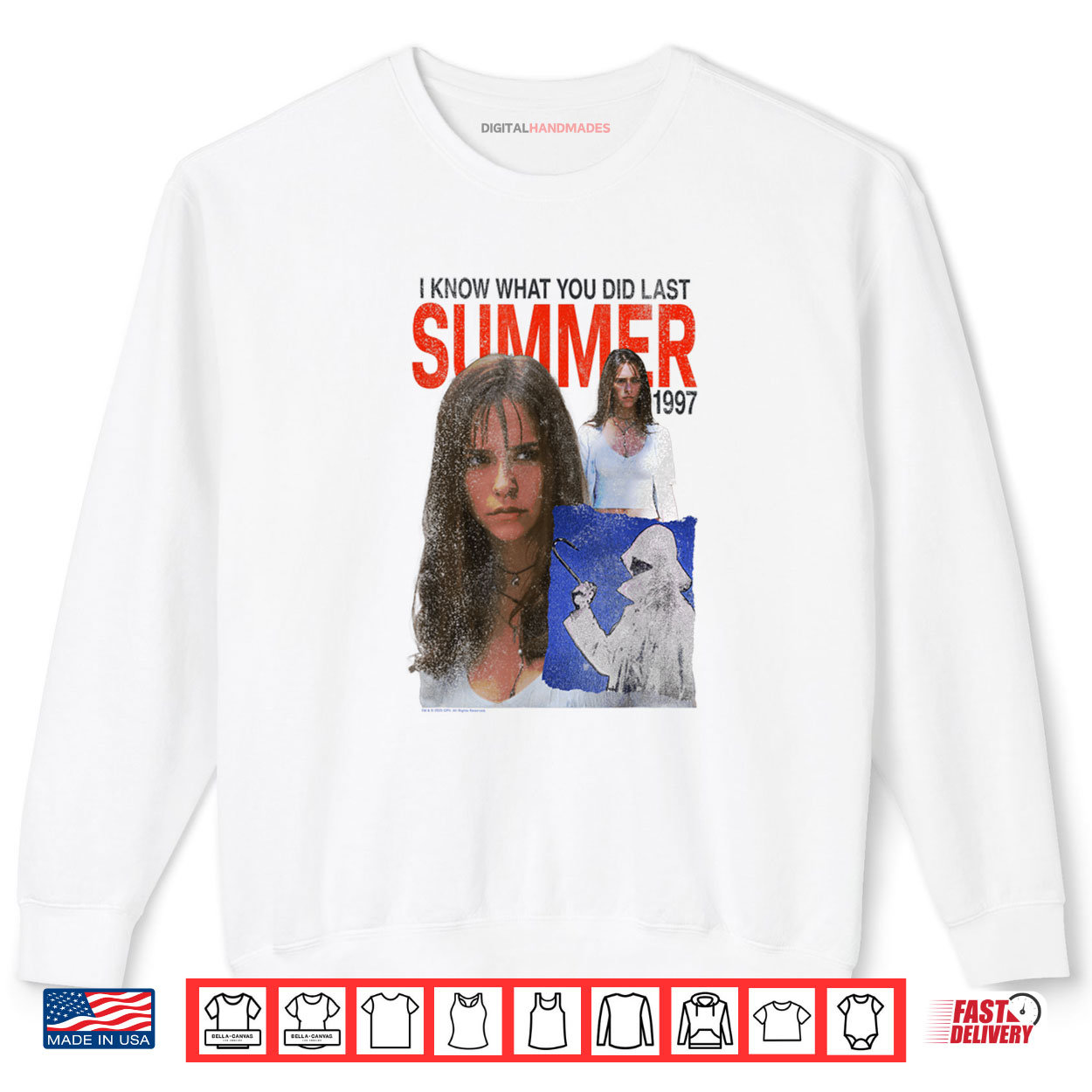 I Know What You Did Last Summer Poster Collage Retro Horror Shirt I Know What You Did Last Summer Poster Collage Retro Horror Shirt