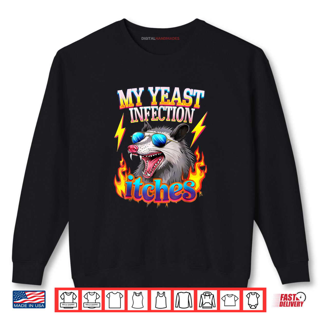 Inappropriate My Yeast Infection Itches Humor Joke Shirt Inappropriate My Yeast Infection Itches Humor Joke Shirt