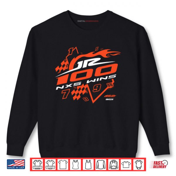 JR Motorsports Team 100th Xfinity Series Wins Shirt 1 Sweatshirt JR Motorsports Team 100th Xfinity Series Wins Shirt