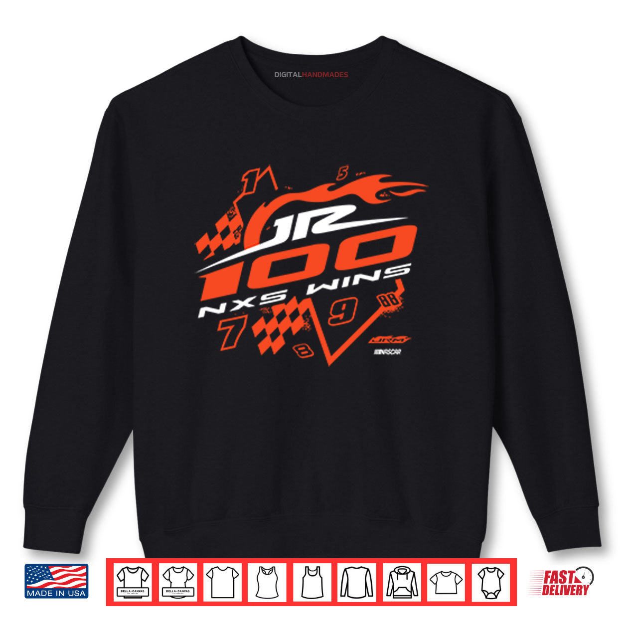 JR Motorsports Team 100th Xfinity Series Wins Shirt JR Motorsports Team 100th Xfinity Series Wins Shirt