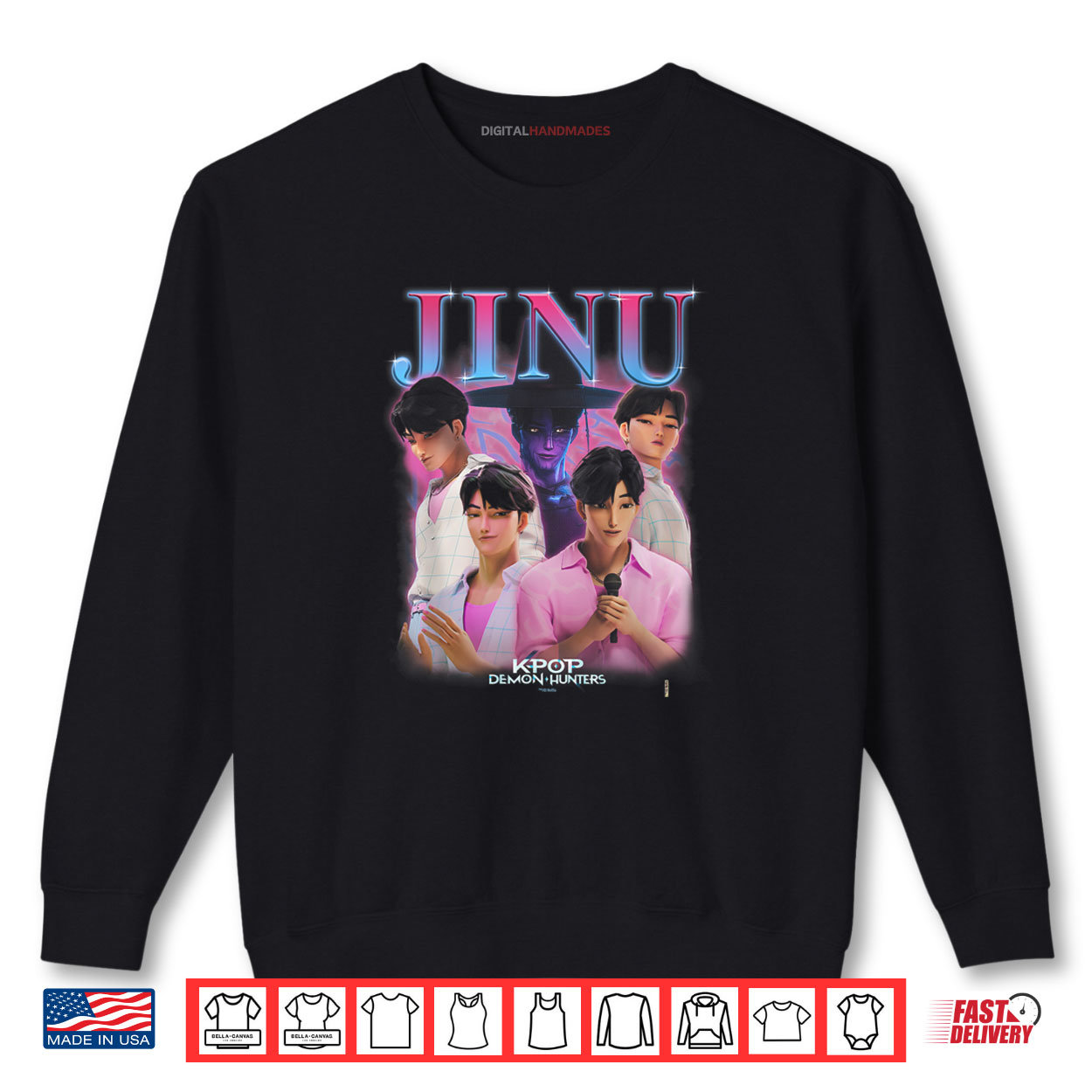 Jinu Heartthrob KPop Demon Hunters Shirt Jinu Heartthrob KPop Demon Hunters Shirt