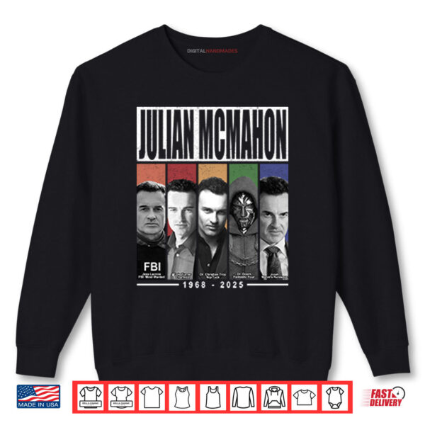 Julian Mcmahon 1968 2025 Shirt 1 Sweatshirt Julian Mcmahon 1968 2025 Shirt digitalhandmades.com