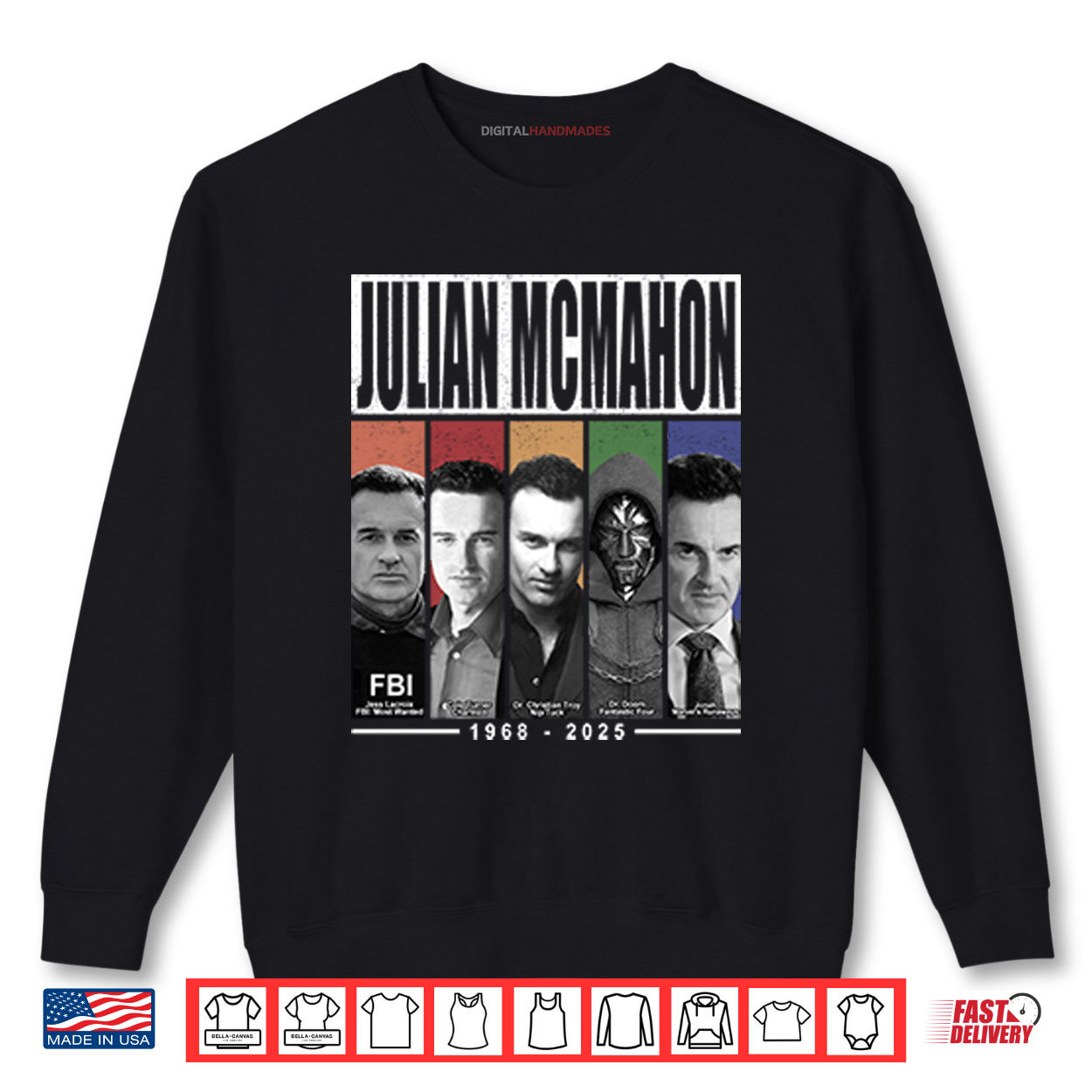 Julian Mcmahon 1968 2025 Shirt Julian Mcmahon 1968 2025 Shirt