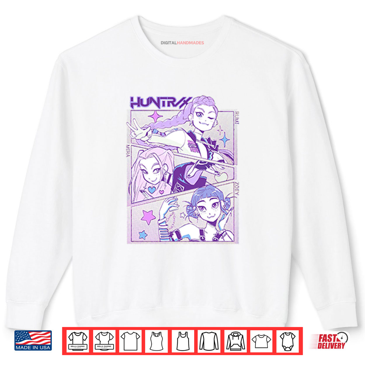 KPop Demon Hunters Huntrix Shirt.jpg KPop Demon Hunters Huntrix Shirt.jpg