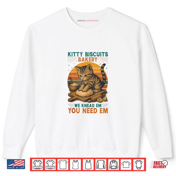 Kitty Biscuits Bakery Cat Shirt 1 Sweatshirt Kitty Biscuits Bakery Cat Shirt digitalhandmades