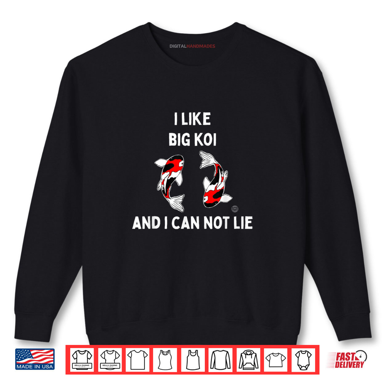 Koi Fish I Like Big Koi And I Can Not Lie Shirt Koi Fish I Like Big Koi And I Can Not Lie Shirt