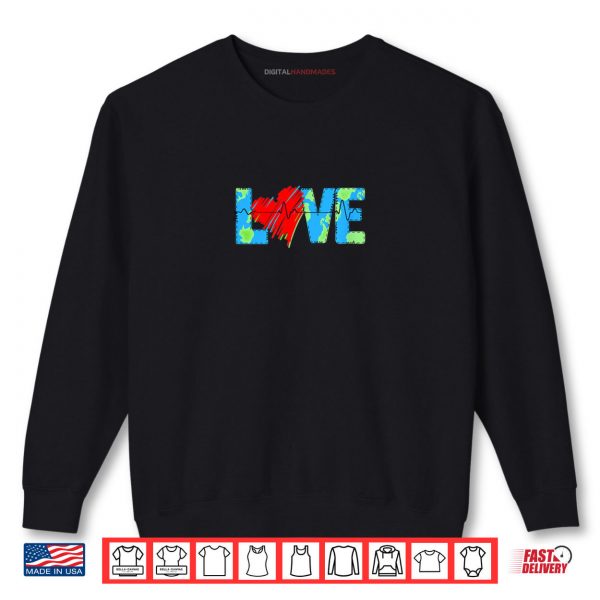 Sweatshirt Love Earth Earth Day Every Day Shirt digitalhandmades