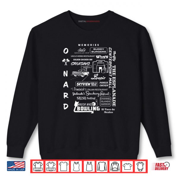 Sweatshirt OXNARD MEMORIES Shirt digitalhandmades