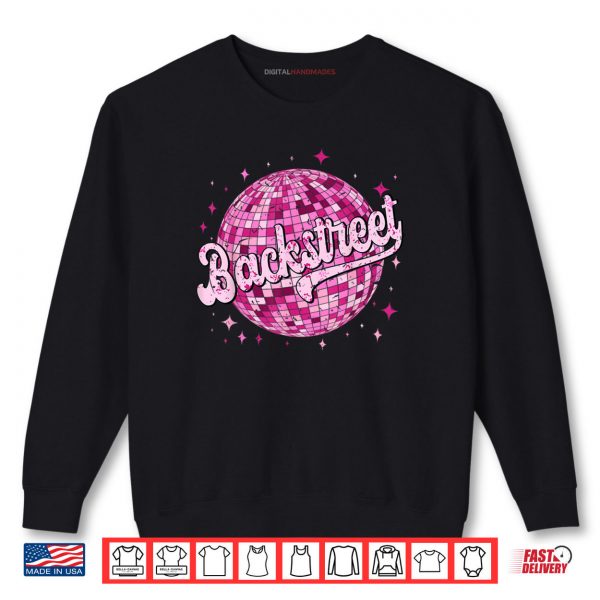 Sweatshirt Retro Backstreet First Name I Love Backstreet 80s Vintage Shirt digitalhandmades