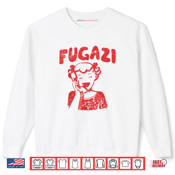 Sweatshirt Retro Fugazi Graphic Shirt