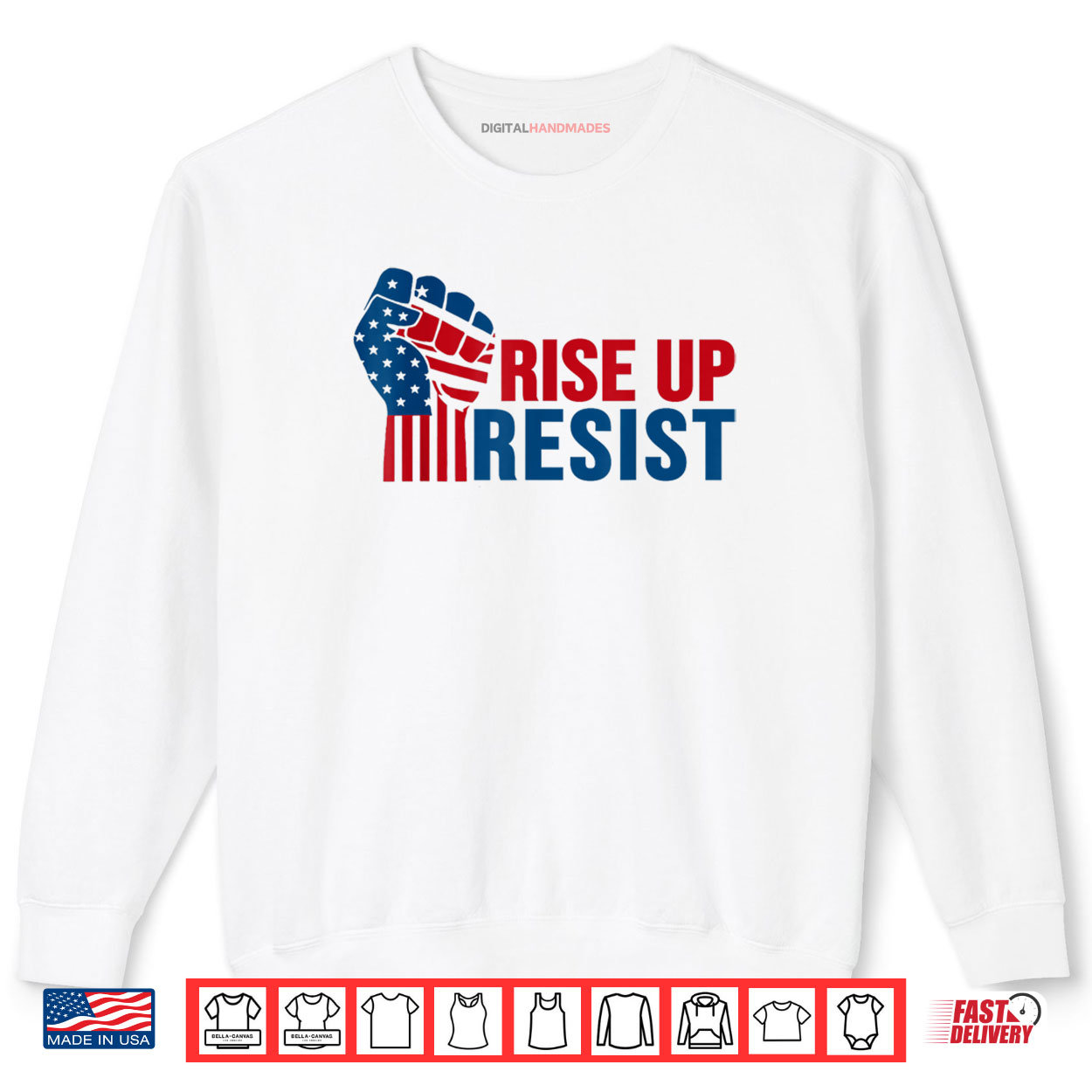 Rise Up Resist Patriotic Shirt Rise Up Resist Patriotic Shirt