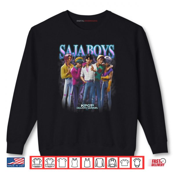Sweatshirt Saja Boys Heartthrob K Pop Demon Hunter Shirt digitalhandmades