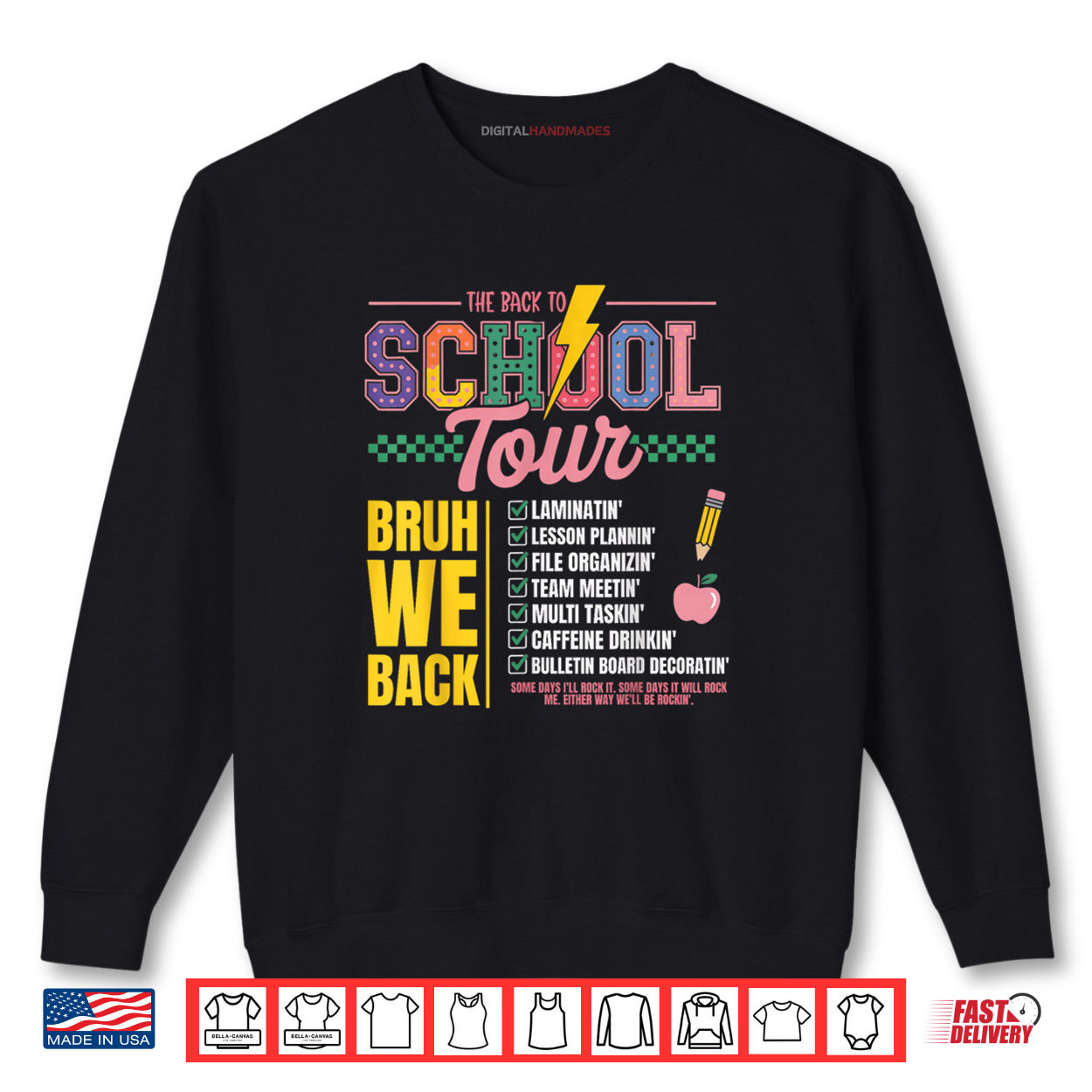 School Tour Bruh We Back Shirt School Tour Bruh We Back Shirt