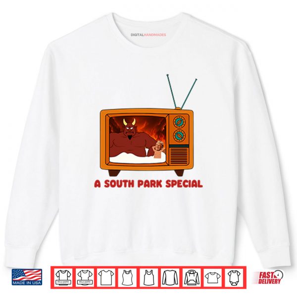 Sweatshirt South Park Devil Donald Trump Shirt
