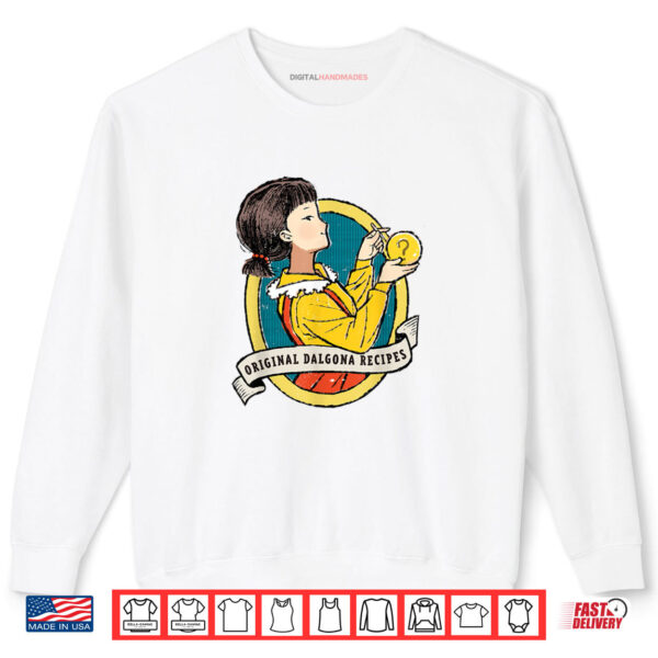 Sweatshirt Squid Game Season 3 Original Dalgona Recipes Young hee Retro Shirt digitalhandmades.com