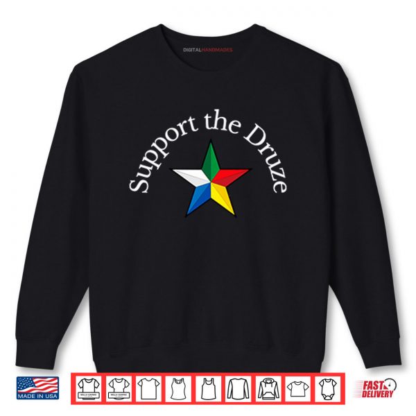 Support The Druze Traditional Flag Star Culture Pride Shirt 1 Sweatshirt Support The Druze Traditional Flag Star Culture Pride Shirt digitalhandmades