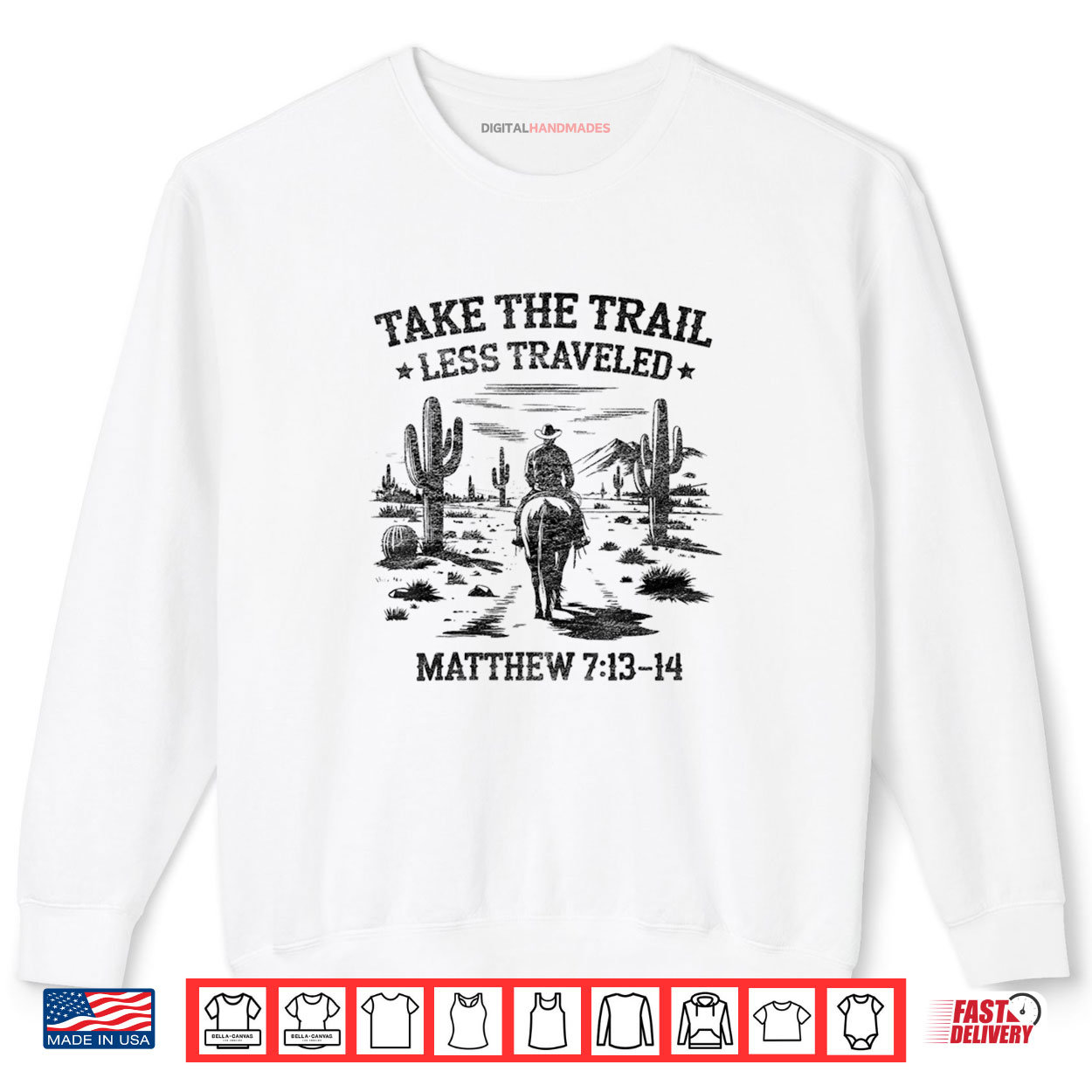 Take the Trail Less Traveled Western Cowboy VBS Shirt Take the Trail Less Traveled Western Cowboy VBS Shirt