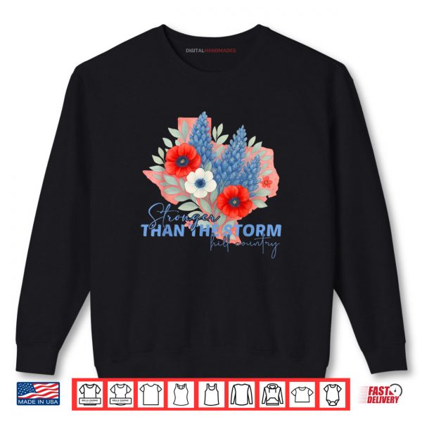 Sweatshirt Texas Strong Flood Disaster Hill Country Flooding Survivor Shirt digitalhandmades