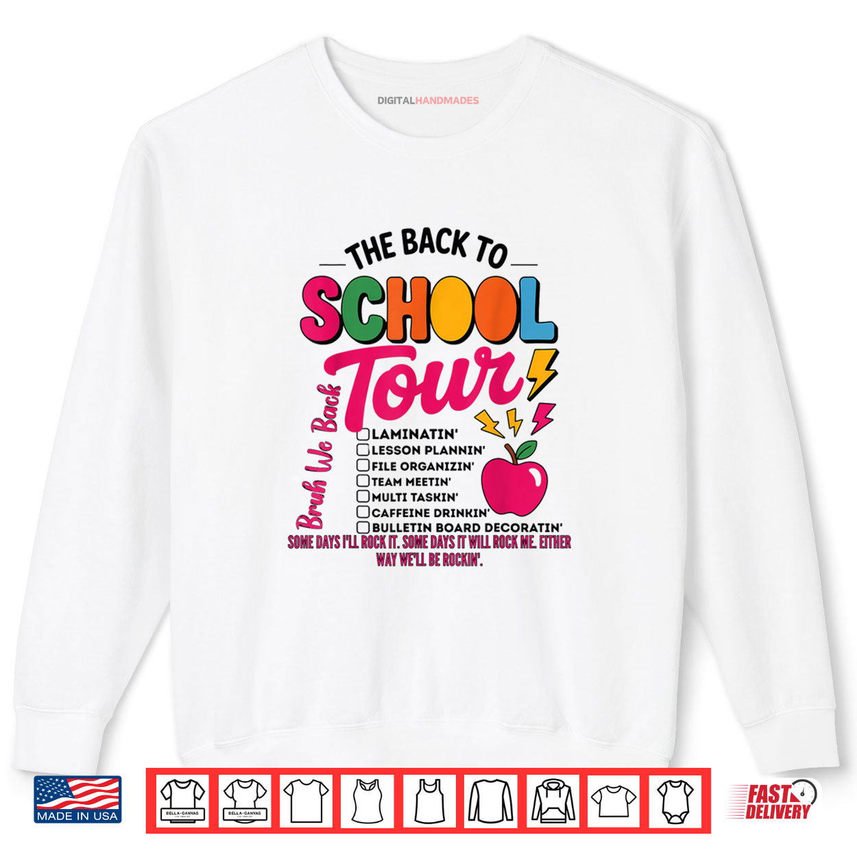 The Back To School Tour Bruh We Back Cute Girl Shirt The Back To School Tour Bruh We Back Cute Girl Shirt